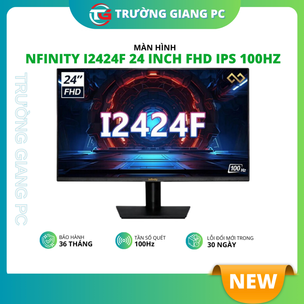 MÀN HÌNH INFINITY I2424F (24 INCH/ FHD/ IPS/ 100HZ/ 1MS/ GAMING MONITOR ...