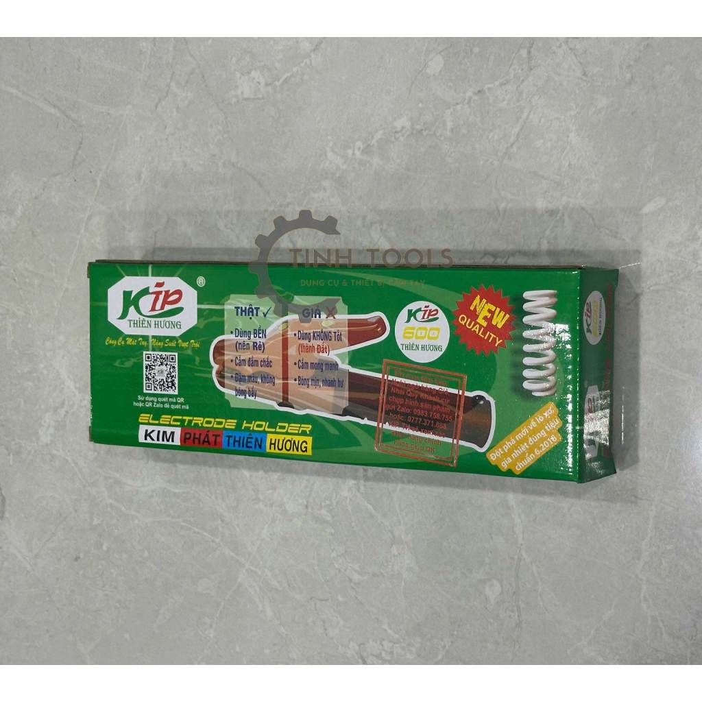 Kìm | Kiềm | Kềm Hàn Cán Gỗ Thiên Hương ( kẹp hàn Kip) Chính Hãng
