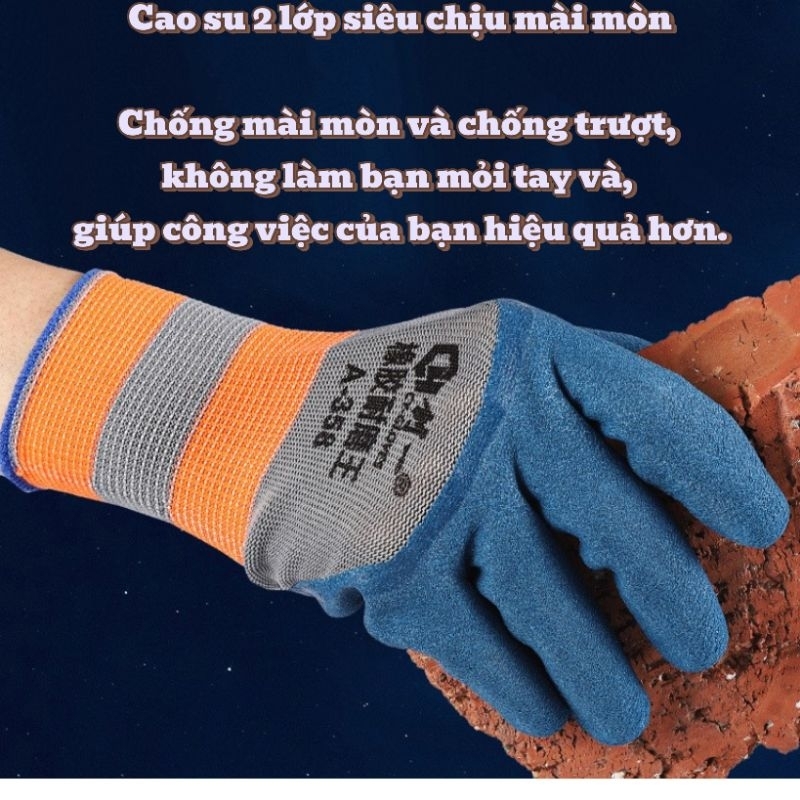 Găng tay GLOVES A358 Chống mài mòn.chống trượt