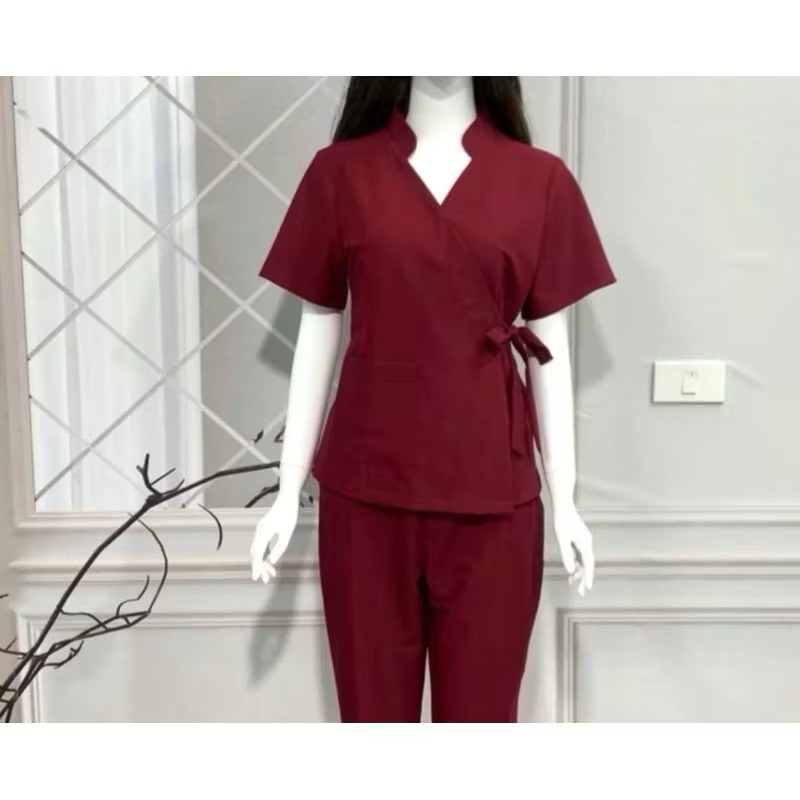 Đồng phục spa, thẩm mỹ viện chất cotton lạnh (loại 1- hàng thiết kế)