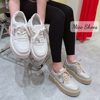 ( Sẵn ) Giày Bata Đế Độn Fullbox QC / Mieo Shoes B757 B758