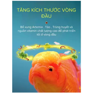 cám gold fish (YEE) thức ăn giàu dinh dưỡng cho cá vàng,ba đuôi ,ranchu ,oranda