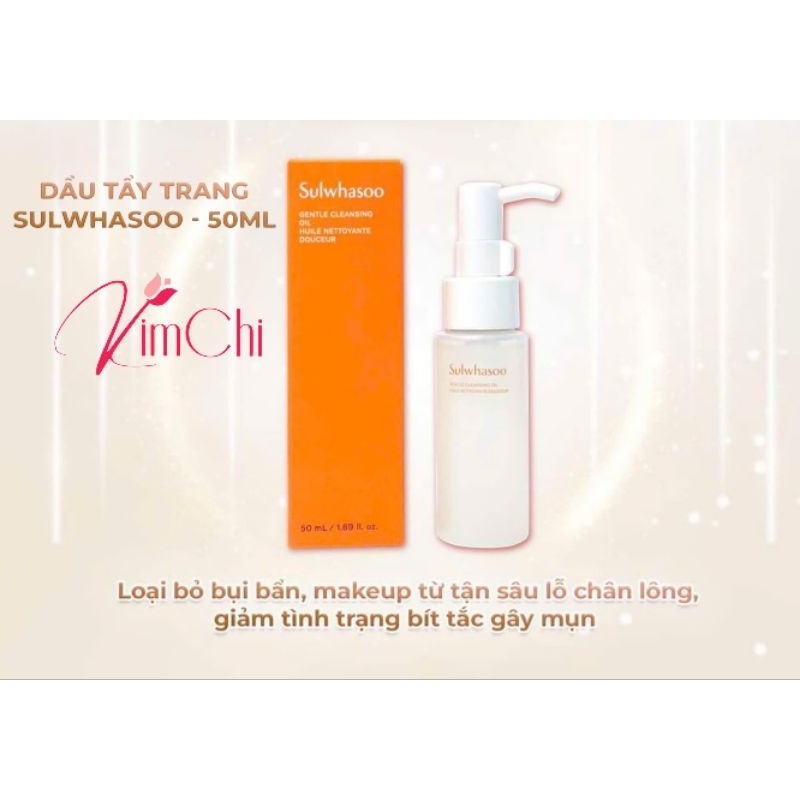 Dầu tẩy trang siêu sạch diệu nhẹ oil sulwhasoo 50ml