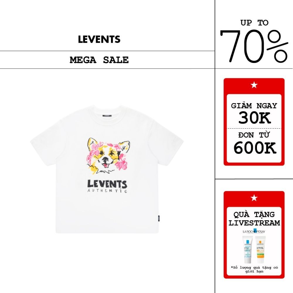 Áo Thun Levents Corgi Tee 100% Cotton Unisex T-shirt Oversized | Shopee ...