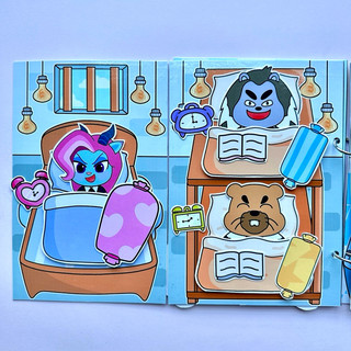 Đồ chơi bóc dán Sở cảnh sát Labrador - Búp bê giấy Pighandmade