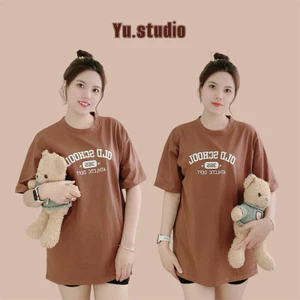 áo thun nữ YUSTUDIO 3158 mẫu OLD SCHOOL form unisex áo thun khô