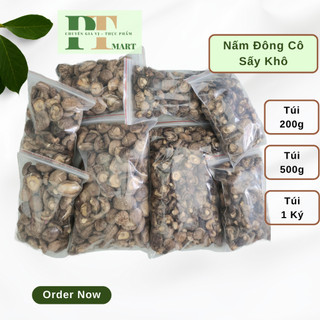Nấm Đông Cô Khô Loại Đẹp, dày, đều, ruột sáng trắng --->