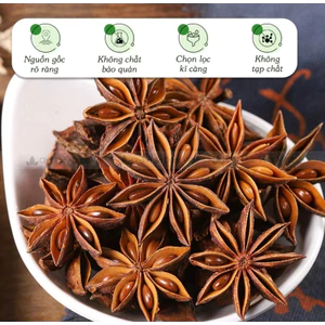 1kg Hoa hồi Lạng Sơn (đại hồi loại 1), làm gia vị thơm ngon, đậm đà