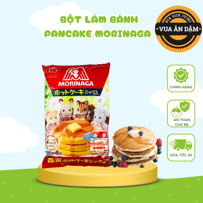 Bột làm bánh Pancake Morinaga (bánh rán Doremon) cho bé (2027) | Shopee ...