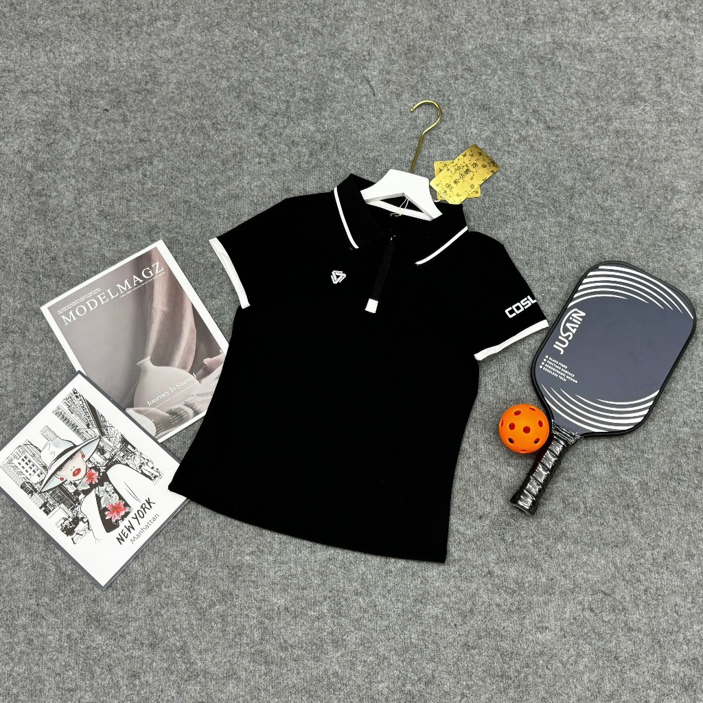 Áo thể thao nữ, Áo QC cổ  Đức cao cấp chơi Pickleball, Golf, Tennis....