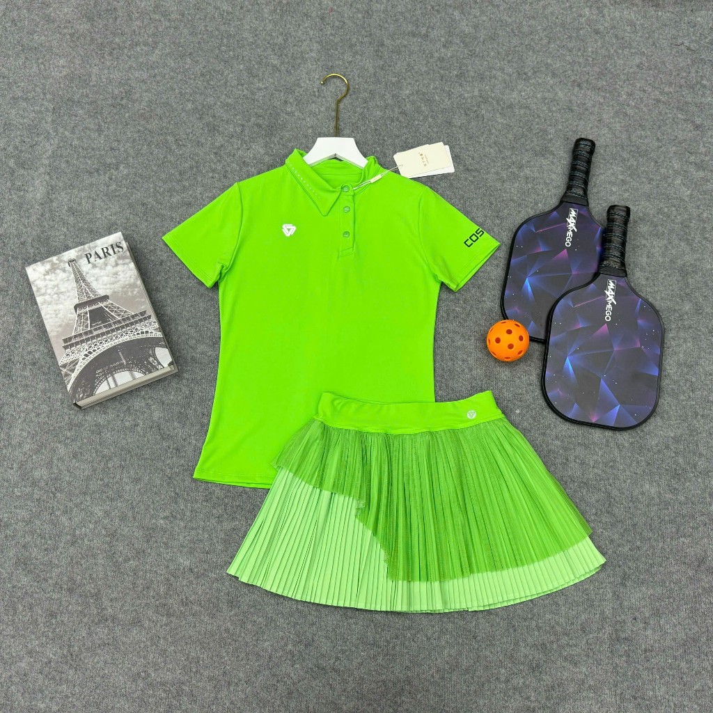 Quần váy thể thao, Quần váy QC cao cấp chơi Pickleball, Golf, Tennis, cầu lông, đi chơi...