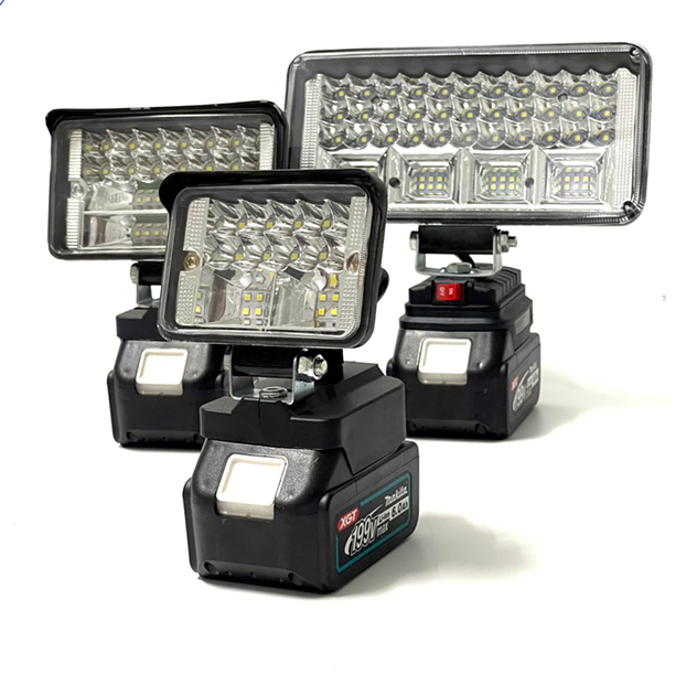 Đèn Led Dùng Chân Pin Makita Siêu Sáng - Đèn Pha Led 18V Thiết Kế Bi ...