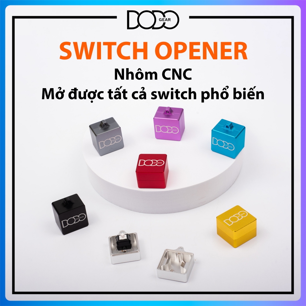 Dụng cụ mở Switch DoDo Studio bằng nhôm CNC nguyên khối Switch Opener ...