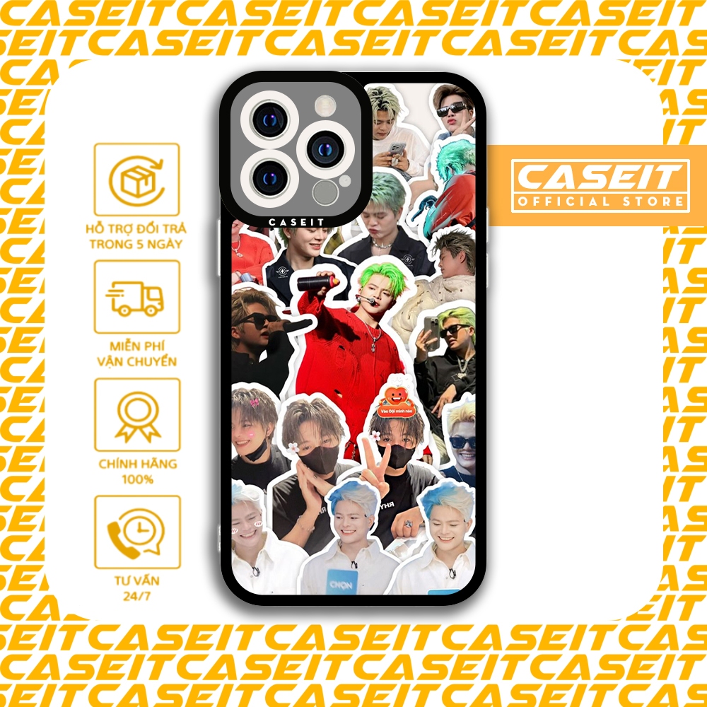 Ốp lưng iphone cạnh vuông Caseit Rapper Rhyder Anh trai say hi 8/8plus ...