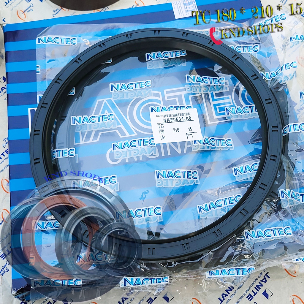 Phớt NOK/Nactec TC/SOG SC/TB 180*210*16 | SOG TF 180*210*18 | Viton FKM ...
