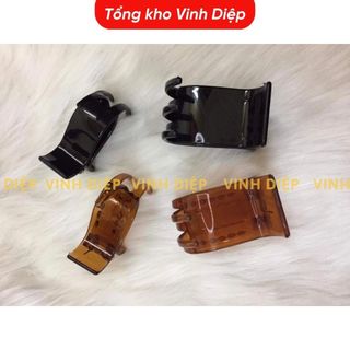 Set 12 kẹp tóc càng cua 5 răng nhiều màu cho nữ