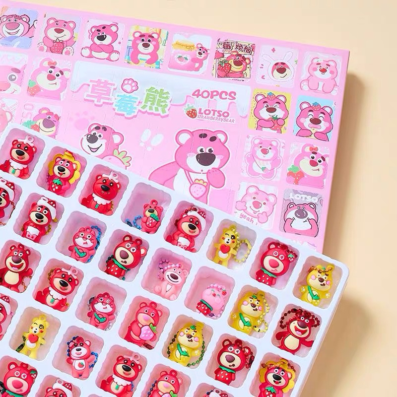 Hidden Box Hộp Mù Noel Giáng Sinh Bất Ngờ 40 ô Móc Khoá Noel Kuromi Labubu Capy Blind Box, Móc Khóa Quà Tặng Giáng Sinh