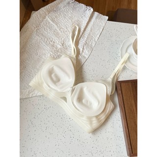 VN240856 - Áo Ngực Áo Lót Bra Su Mút Nâng Ngực 3CM Mịn Không Lộ Viền Không Gọng Hở Lưng Thoáng Mát