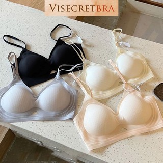 VN240856 - Áo Ngực Áo Lót Bra Su Mút Nâng Ngực 3CM Mịn Không Lộ Viền Không Gọng Hở Lưng Thoáng Mát