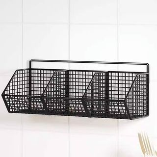 Giỏ Đựng Hành Tỏi Treo Tường - Kệ Nhà Bếp Siêu Dính