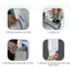 Máy xịt cồn tự động cảm ứng, máy rửa tay dạng nước treo tường chính hãng cao cấp 1100ml KT - 805