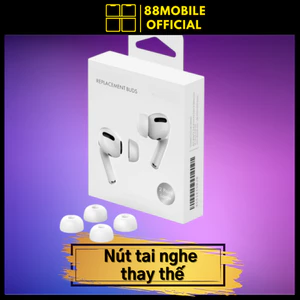 Núm tai nghe dành cho air.pod pro nút đệm silicon titan cao cấp có lỗ chống ồn I 88Mobile