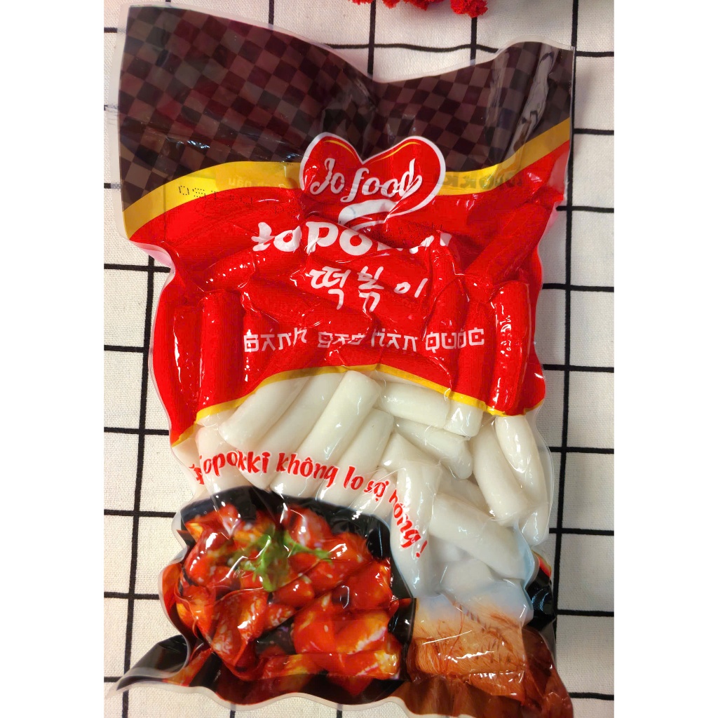 Combo 500g bánh gạo JOFOOD kèm 100g bột phô mai Hàn Quốc