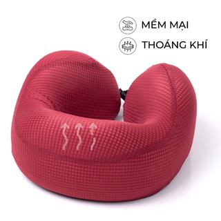 Gối cổ du lịch/văn phòng MIAvn TA33217 - Ruột êm vỏ mềm chống mỏi cổ - Hàng Cao Cấp Chính Hãng
