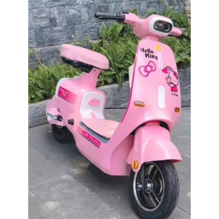 Tem dán xe K1, VC Mẫu Hello Kitty Decal nilon 3 lớp chống nước, chống ...