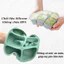 Khay trữ đông silicone Misan 6 ô và 12 ô kèm nắp, Khay đựng đồ ăn dặm cho bé bảo đảm an toàn