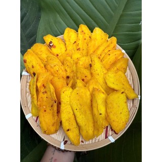 200g Xoài Sấy Dẻo Muối Ớt  - Hàng Xuất Khẩu  |Kim An Minh Food