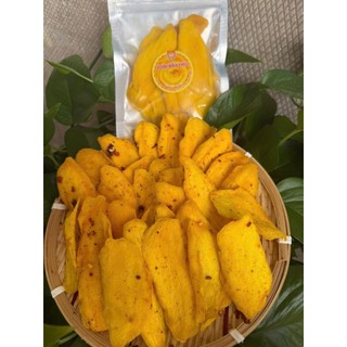 200g Xoài Sấy Dẻo Muối Ớt  - Hàng Xuất Khẩu  |Kim An Minh Food