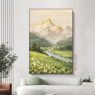 Tranh Treo Tường Canvas Size To Chủ Đề Thiên Nhiên Tươi Đẹp - Tranh Trang Trí Phòng Ngủ, Phòng Khách