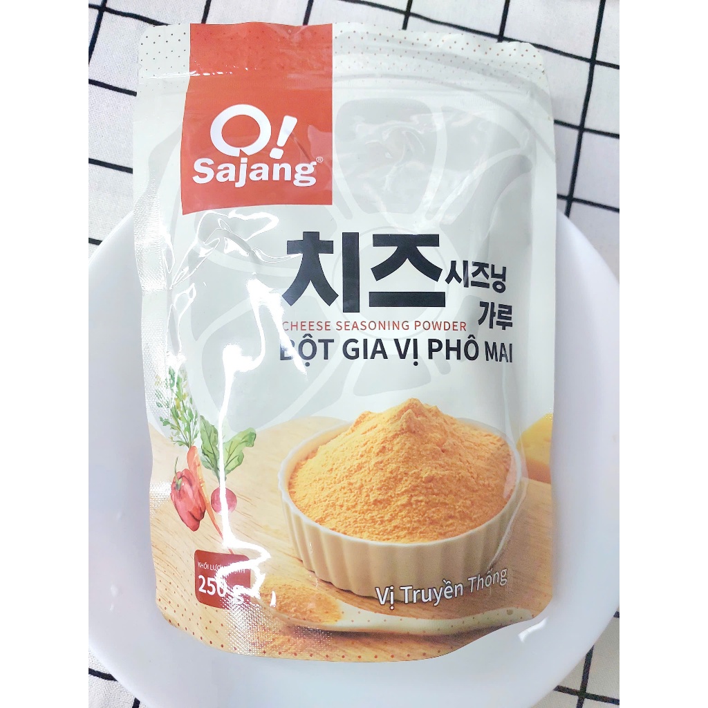 500g Bột Phô Mai Cheese Cao cấp (gồm 2 gói 250g)_hàng Sannadle