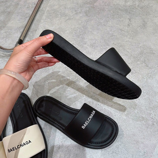 ( Form To Lùi Size ) Dép Lê Quai Ngang Siêu Êm Đế Bám QC Fullbox / Mieo Shoes D2801 D2802