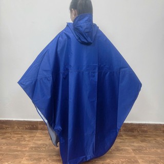 Áo mưa choàng học sinh tuổi Teen (11-14 Tuổi) Màu Xanh Dương
