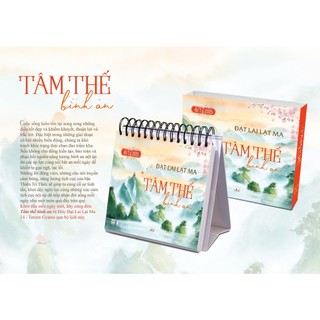 Lịch Để Bàn - Tâm Thế Bình An - Ất Tỵ 2025 - PhanBook - Nhà Sách An Thư