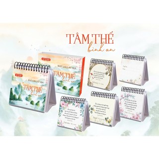 Lịch Để Bàn - Tâm Thế Bình An - Ất Tỵ 2025 - PhanBook - Nhà Sách An Thư