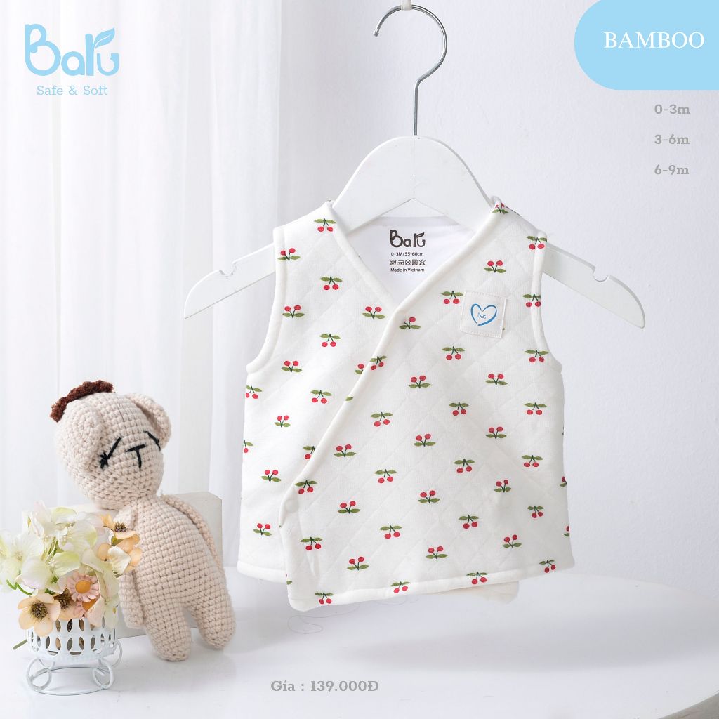 Áo gile trần bông mềm mại