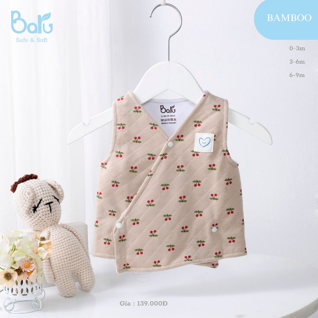 Áo gile trần bông mềm mại