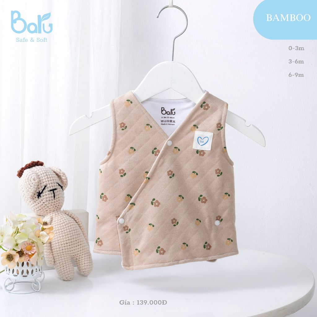 Áo gile trần bông mềm mại