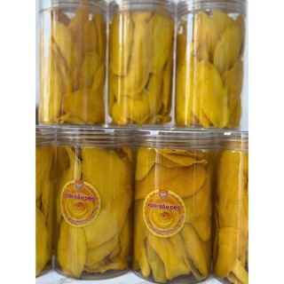 Xoài Sấy Dẻo Nguyên Miếng, Hàng Xuất Khẩu Hũ 500G  |Kim An Minh Food