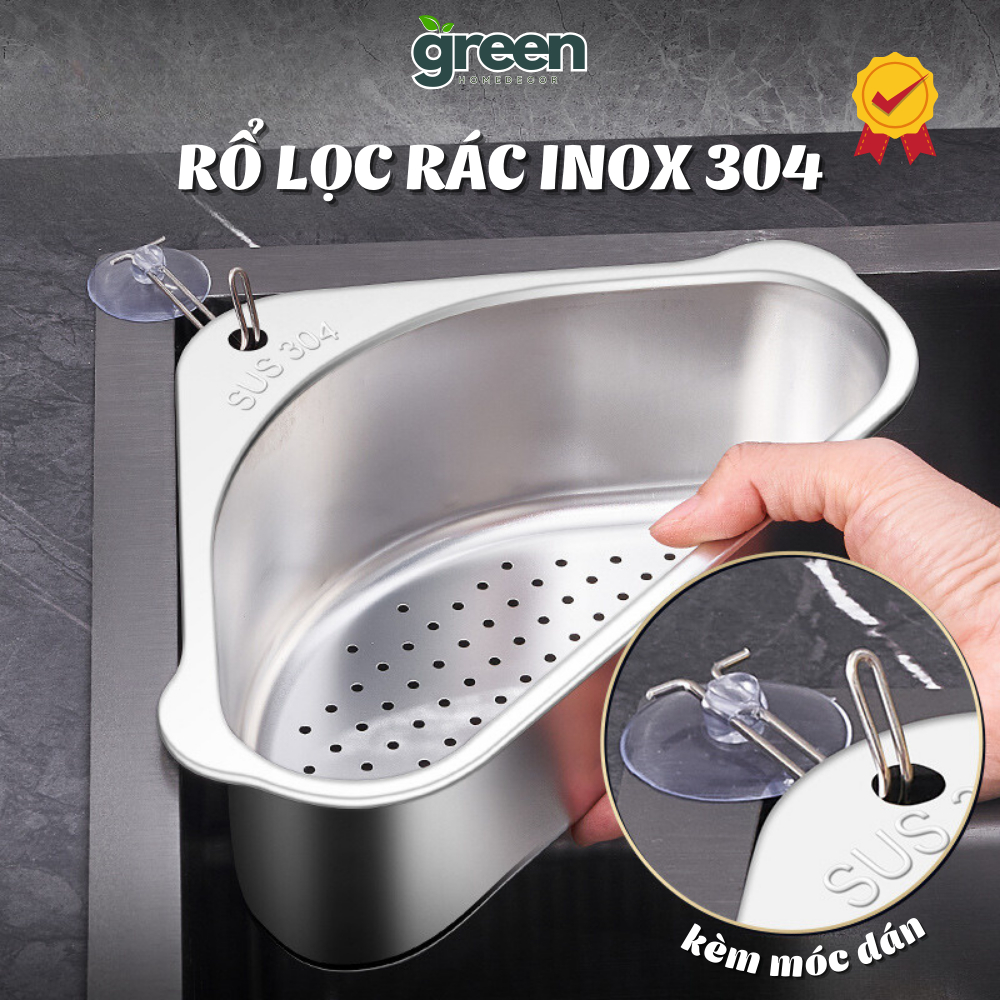 Rổ lọc rác bồn rửa bát ngăn tắc bồn rửa, Khay lọc rác bồn rửa chén chất ...