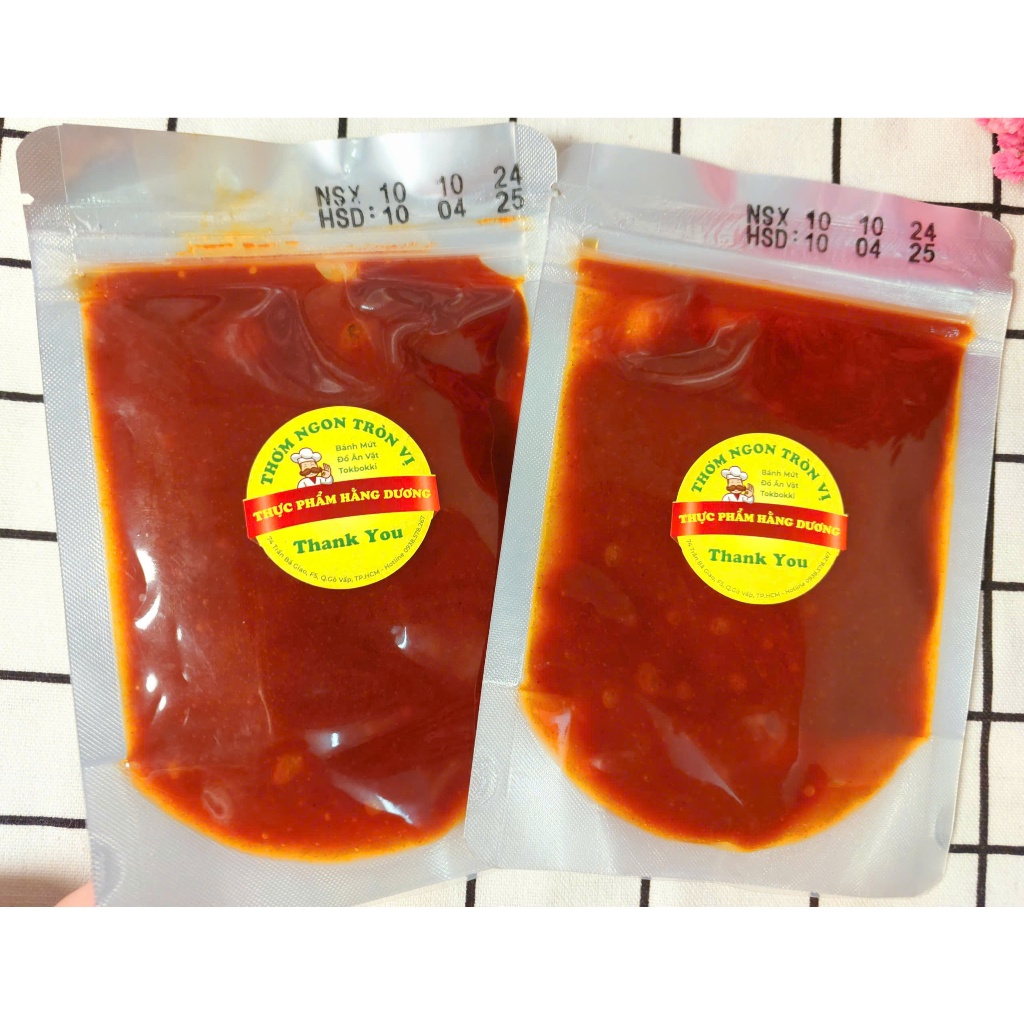 SỐT TƯƠNG ỚT HÀN QUỐC DÙNG NẤU TOKPOKKI, MÌ HÀN QUỐC,...100g