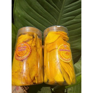 (MỚI) Xoài Sấy Dẻo Muối Ớt Nguyên Miếng 500g, Đặc Biệt Vị Chua Cay, Mềm Dẻo, Không Xơ