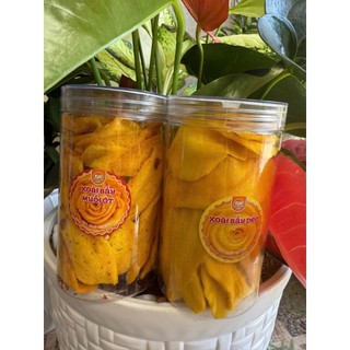 Combo 2 Hủ Xoài Sấy Dẻo + Xoài Sấy Dẻo Muối Ớt Nguyên Miếng (Có Video) |Kim An Minh Food