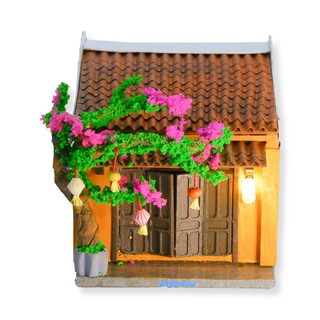 Combo 09 Mẫu Hội An - Dãy Hội An Tự Lắp Ráp - Mô Hình Bằng Gỗ - Thế Giới Tí Hon Thu Nhỏ - CBHA9