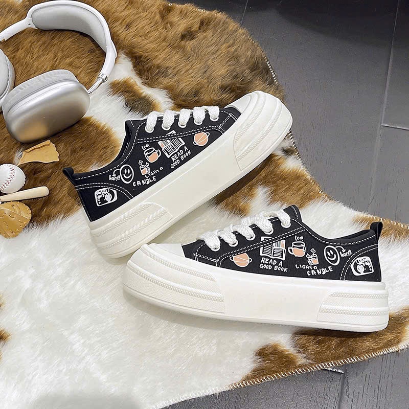 Giày Sneaker Thể Thao Đi Học Nữ Thời Trang Phong Cách Hàn Quốc Độn Đế G031 - NTShoes