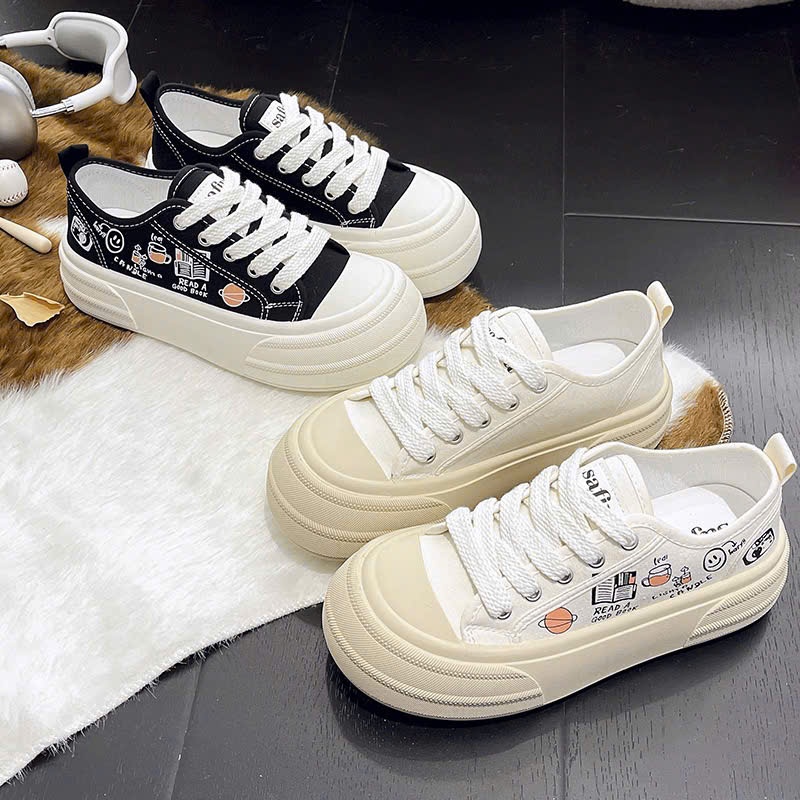 Giày Sneaker Thể Thao Đi Học Nữ Thời Trang Phong Cách Hàn Quốc Độn Đế G031 - NTShoes