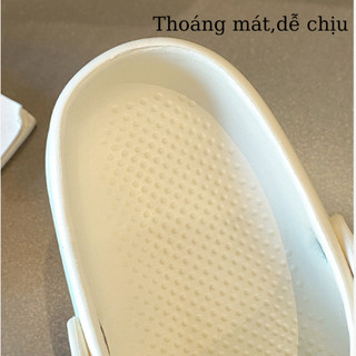Dép sục nam nữ đế bệt cao 2.5cm,sục cao cấp chất liệu EVA nhẹ hottrend